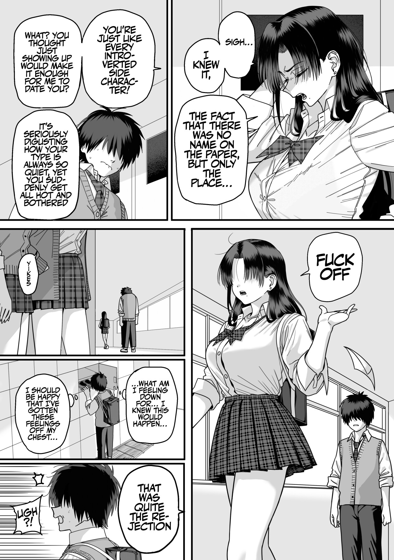 Hentai Manga Comic-A Harem Where No One Is Reciprocated-Read-3